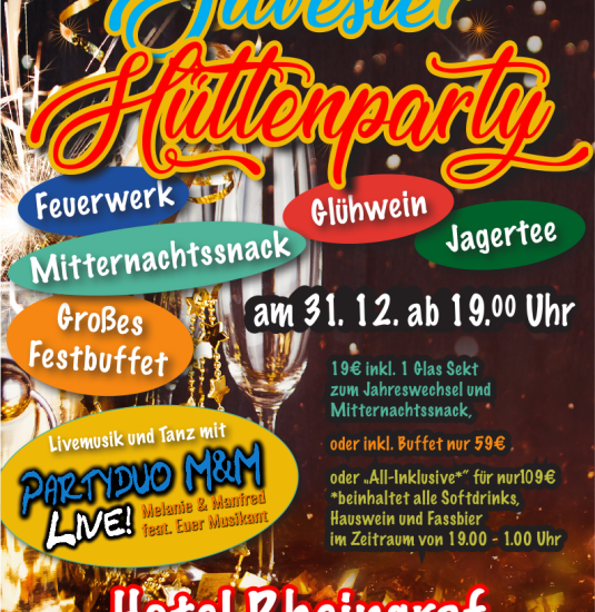Silvester 25/26 | © Hotel Rheingraf