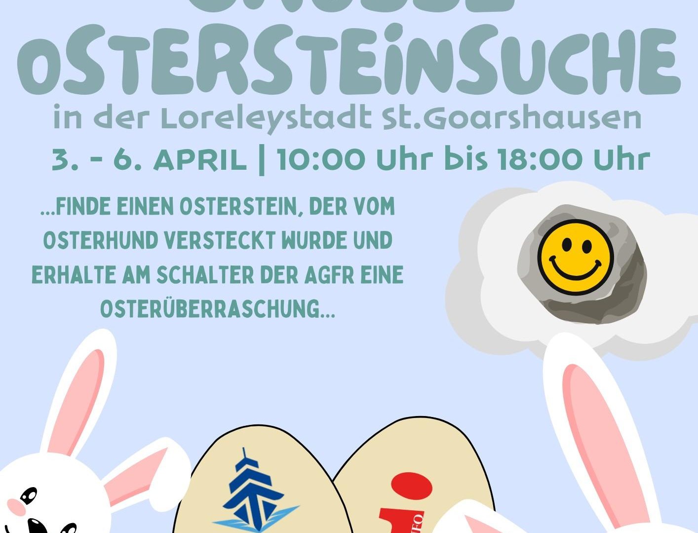 Osterteinesuche St. Goarshausen | &copy; Agentur f&uuml;r Rheinschifffahrt