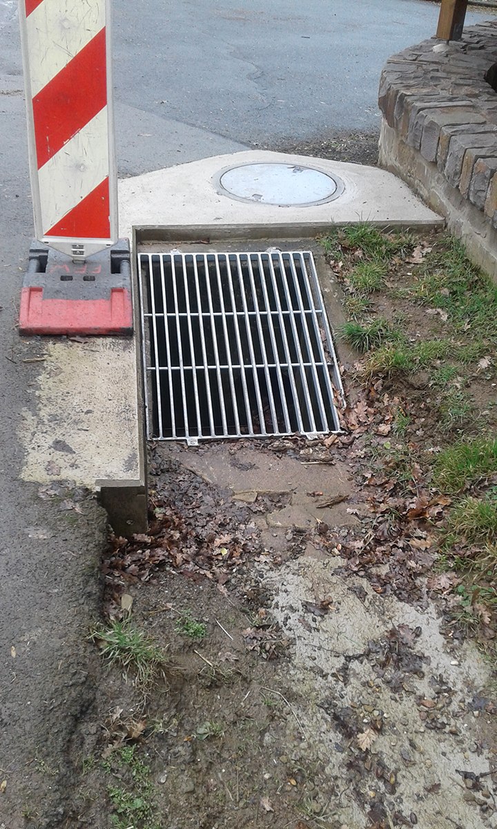 Grabeneinlauf Zietschenplatz