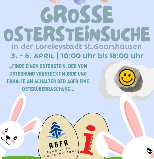 Osterteinesuche St. Goarshausen | © Agentur für Rheinschifffahrt Osterteinesuche St. Goarshausen | © Agentur für Rheinschifffahrt