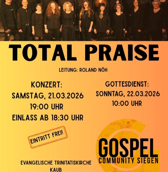 Plakat | &copy; Gospel Community Siegen
