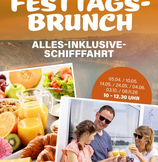 Festtagsbrunch | © Loreley Linie Festtagsbrunch | © Loreley Linie