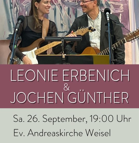 Plakat_Konzert_Erbenich_G&uuml;nther | &copy; Ev . Gesamtkirchengemeinde Blaues L&auml;ndchen